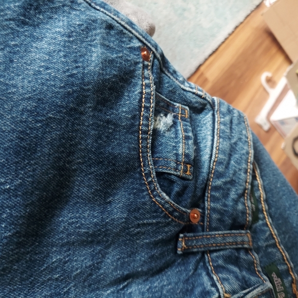 Super high rise baggy Wild Fable distressed jeans - Picture 6 of 9